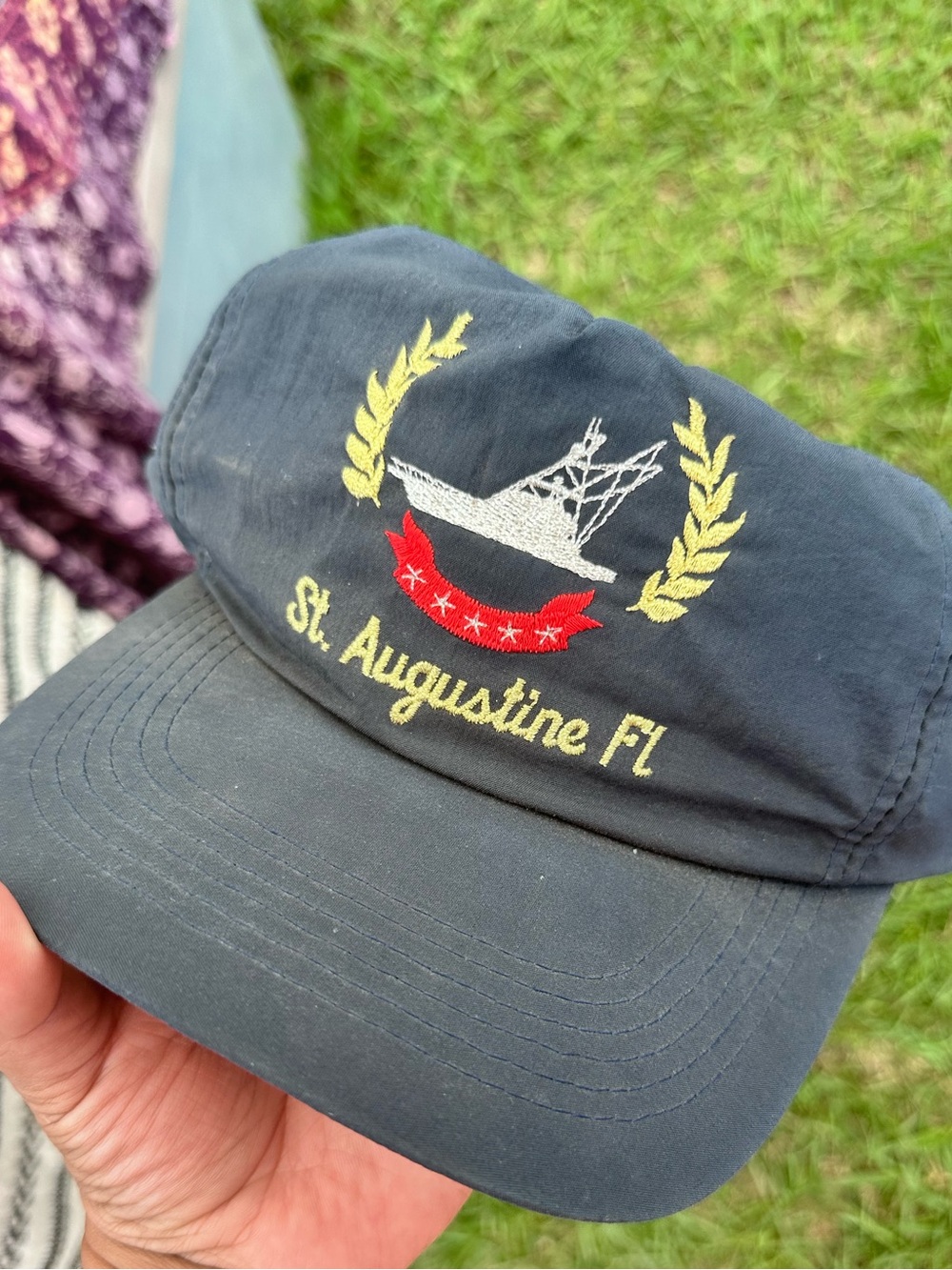 Embroidered Florida Snapback Hat